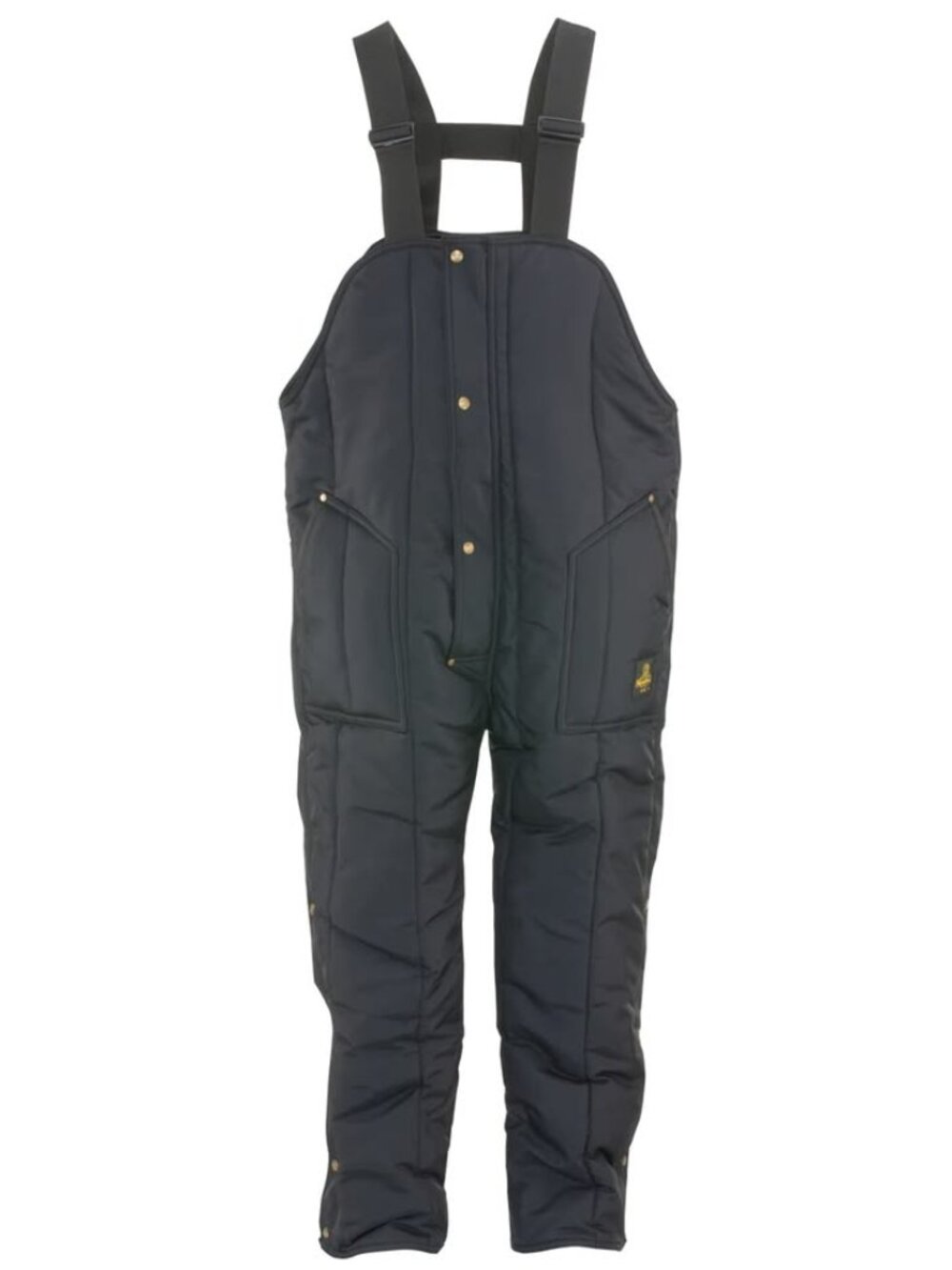 Refrigiwear Men's Iron-Tuff Bib Overalls in Black Size Large